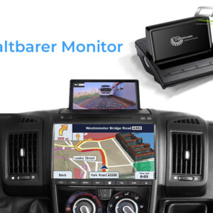 Dynavin DVN 6901 MO Monitor Fiat Ducato Citroën Jumper Peugeot Boxer klappbar