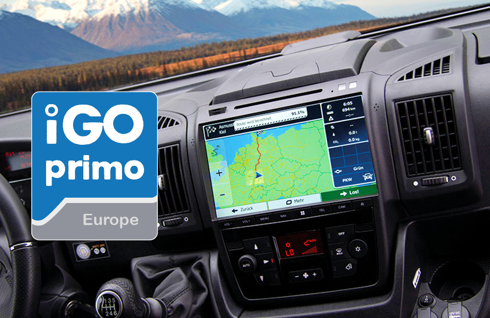 Dynavin DVN IGO Navigationssoftware für Caravan iGO Primo Softwareversionen N7-IGO-6,2