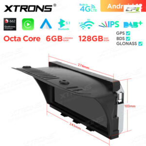 QPB8260CC Android Autoradio für BMW 3er Serie, 5er Serie – QPB8260CC-11 CPII