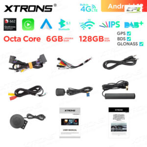 QPB8260CC Android Autoradio für BMW 3er Serie, 5er Serie – QPB8260CC-12 CPII