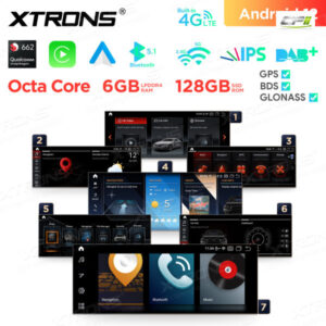 QPB8260CC Android Autoradio für BMW 3er Serie, 5er Serie – QPB8260CC-15 CPII