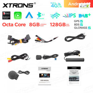 QPB8260CCP Android Autoradio für BMW 3er Serie, 5er Serie B-Ware – QPB8260CCP-13 CPII