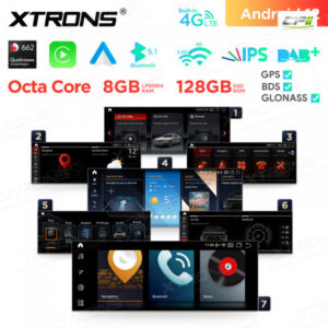 QPB8260CCP Android Autoradio für BMW 3er Serie, 5er Serie B-Ware – QPB8260CCP-16 CPII