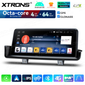 QDB1090UNL 10,25-Zoll-Android-Autoradio mit GPS und integriertem CarPlay und Android Auto für BMW 3er Serie E90/E91/E92/E93 o