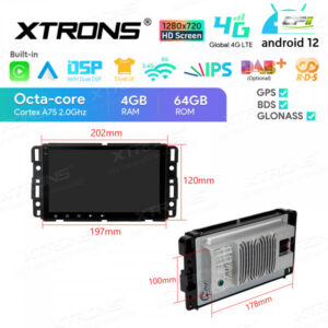 IA82JCCL Android Autoradio für Chevrolet Buick GMC Hummer – IA82JCCL-09 CPII