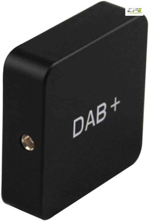 DAB+ Box Empfängeradapter mit Antenne für Autoradio Android 5.1 und höher, Digitaler Radio Antennentuner UKW-Übertragung USB