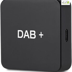 DAB+ Box Empfängeradapter mit Antenne für Autoradio Android 5.1 und höher, Digitaler Radio Antennentuner UKW-Übertragung USB