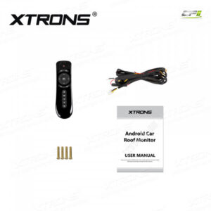 CM136A 13,3-Zoll-FHD-IPS-Bildschirm Android OS-Auto-TV-Dach-Multimedia-Player mit ultradünnem Design und eingebautem Lautspre