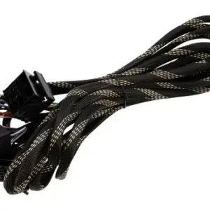 EXL007 Extra langer 6-Meter-ISO-Kabelbaum für BMW, geeignet für Haupteinheit mit Quadlock-Anschluss