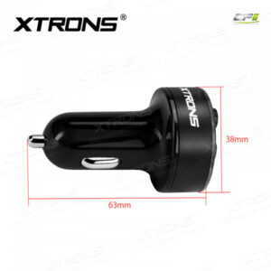 FMBT02 AUTO BLUETOOTH FM SENDER KABELLOSER MP3-PLAYER MIT ZWEI USB-ANSCHLÜSSEN – FMBT02-05 CPII