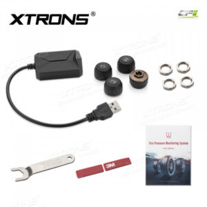 TPMS07 Auto-USB-TPMS Reifendruck-Überwachungsalarmsystem für XTRONS Android 9.0-Geräte der Serien "PST" & "PS“