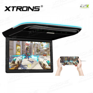 CM118HD 11,6-Zoll-HD-Digital-TFT 1366 * 768 Bildschirm Ultradünner Auto-TV-Dach-Player mit eingebauten Lautsprechern