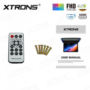 CM156HD 15,6" 1080P Video HD Digitaler TFT-Monitor Ultradünner Auto-TV-Dach mit HDMI-Anschluss – CM156HD-07 CPII
