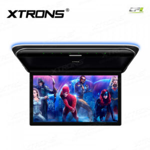 CM195HD 19,5-Zoll-HD-Digital-TFT-16:9-Bildschirm Ultradünner Auto-TV-Dach-Player mit eingebauten Lautsprechern und farbenfroh