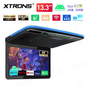 CM136AS 13,3-Zoll-Octa-Core-Android-Auto-TV-Dach-Multimedia-Player mit ultradünnem Design – CM136AS-11 CPII