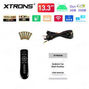 CM136AS 13,3-Zoll-Octa-Core-Android-Auto-TV-Dach-Multimedia-Player mit ultradünnem Design – CM136AS-14 CPII