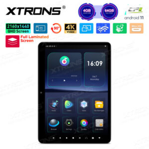 HM141AB 14 Zoll drehbarer Rücksitz Android Car TV Kopfstütze Monitor Tablet mit vollständig laminiertem Bildschirm