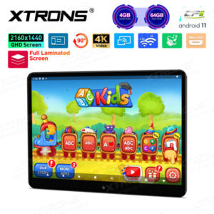 HM141AB 14 Zoll drehbarer Rücksitz Android Car TV Kopfstütze Monitor Tablet mit vollständig laminiertem Bildschirm