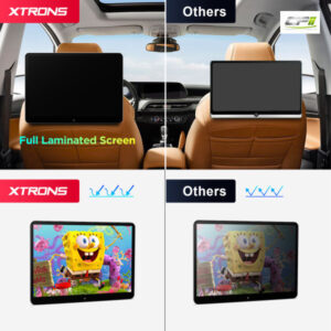 HM141AB 14 Zoll drehbarer Rücksitz Android Car TV Kopfstütze Monitor Tablet mit vollständig laminiertem Bildschirm