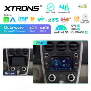 7-Zoll-Android-Auto-DVD-Multimedia-Player speziell für MAZDA CX-7 – IA72CX7MS-14 CPII
