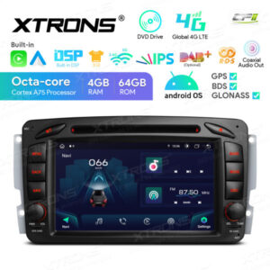 7-Zoll-Octa-Core-Android-Auto-DVD-Multimedia-Player speziell für Mercedes-Benz – IA72M203S-01 CPII