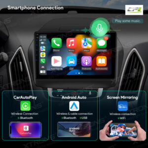 10,1-Zoll-Octa-Core-Android-Autoradio-Multimedia-Player mit 1280x720 HD-Bildschirm Maßgeschneiderte Passform für HYUNDAI IX35
