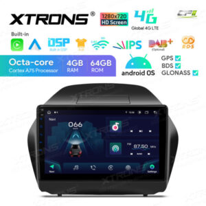 10,1-Zoll-Octa-Core-Android-Autoradio-Multimedia-Player mit 1280x720 HD-Bildschirm Maßgeschneiderte Passform für HYUNDAI IX35
