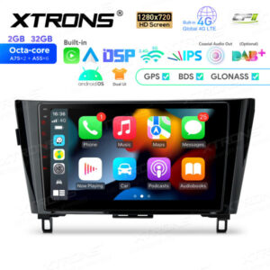 10,1-Zoll-Octa-Core-Android-Navigations-Autoradio mit 1280 * 720 HD-Bildschirm Maßgeschneiderte Passform für NISSAN X-Trail Q