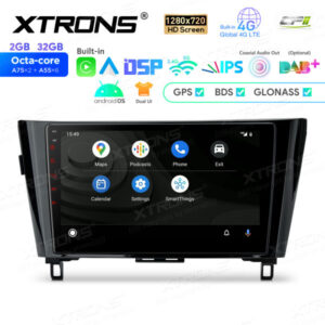 10,1-Zoll-Octa-Core-Android-Navigations-Autoradio mit 1280 * 720 HD-Bildschirm Maßgeschneiderte Passform für NISSAN X-Trail Q