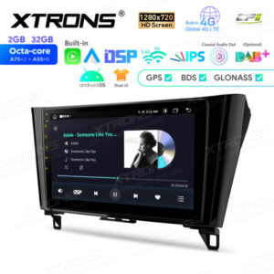 10,1-Zoll-Octa-Core-Android-Navigations-Autoradio mit 1280 * 720 HD-Bildschirm Maßgeschneiderte Passform für NISSAN X-Trail Q