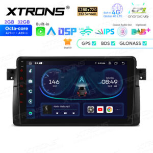 9-Zoll-Octa-Core-Android-Navigations-Autoradio 1280 * 720 HD-Bildschirm Custom Fit für BMW / Rover / MG – IEP9246B-01 CPII