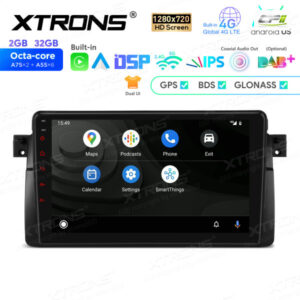 9-Zoll-Octa-Core-Android-Navigations-Autoradio 1280 * 720 HD-Bildschirm Custom Fit für BMW / Rover / MG – IEP9246B-04 CPII