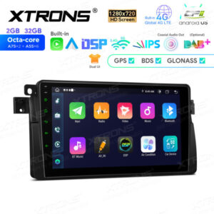 9-Zoll-Octa-Core-Android-Navigations-Autoradio 1280 * 720 HD-Bildschirm Custom Fit für BMW / Rover / MG – IEP9246B-07 CPII