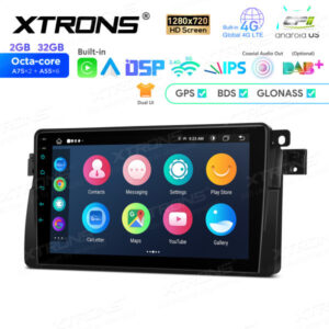 9-Zoll-Octa-Core-Android-Navigations-Autoradio 1280 * 720 HD-Bildschirm Custom Fit für BMW / Rover / MG – IEP9246B-09 CPII
