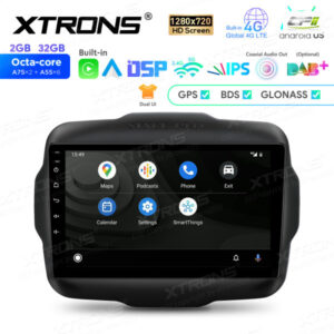 9-Zoll-Android-Octa-Core-Navigations-Autoradio 1280 * 720 HD-Bildschirm speziell für Jeep Renegade – IEP92RGJ-05 CPII