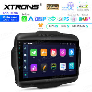 9-Zoll-Android-Octa-Core-Navigations-Autoradio 1280 * 720 HD-Bildschirm speziell für Jeep Renegade – IEP92RGJ-06 CPII