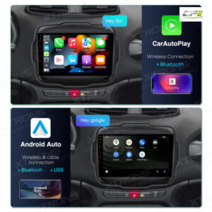 9-Zoll-Android-Octa-Core-Navigations-Autoradio 1280 * 720 HD-Bildschirm speziell für Jeep Renegade – IEP92RGJ-14 CPII