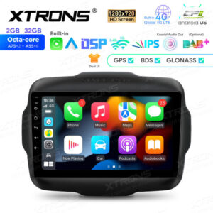 9-Zoll-Android-Octa-Core-Navigations-Autoradio 1280 * 720 HD-Bildschirm speziell für Jeep Renegade – IEP92RGJ-17 CPII