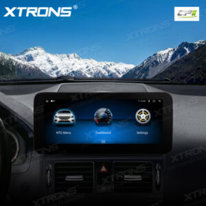 10,25 Zoll Android Octa Core 8GB + 128GB Auto GPS Multimedia Player für Mercedes-Benz C-Klasse W204 (2007-2010)