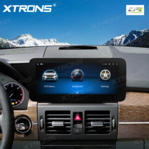 10,25 Zoll Android Octa Core 8GB + 128GB Auto GPS Multimedia Player für Mercedes-Benz GLK-Klasse X204 (2008-2012) Lenkrad Lin