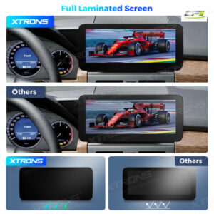 10,25 Zoll Android Octa Core 8GB + 128GB Auto GPS Multimedia Player für Mercedes-Benz GLK-Klasse X204 (2008-2012) Lenkrad Lin