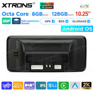 10,25 Zoll Android Octa Core 8GB + 128GB Auto GPS Multimedia Player für Mercedes-Benz B-Klasse W246 (2012-2015) Lenkrad Links