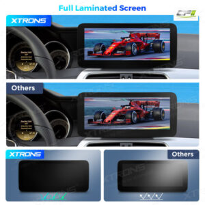 10,25 Zoll Android Octa Core 8GB + 128GB Auto GPS Multimedia Player für Mercedes-Benz C-Klasse W204 (2011-2014) Links fahrend