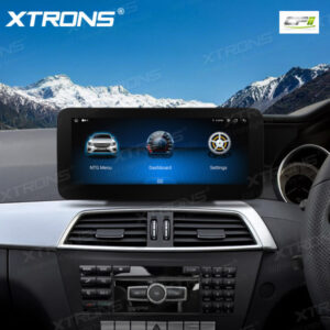 10,25 Zoll Android Octa Core 8GB + 128GB Auto GPS Multimedia Player für Mercedes-Benz C-Klasse W204 (2011-2014) Rechts fahren