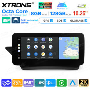 10,25 Zoll Android Octa Core 8GB + 128GB Auto GPS Multimedia Player für Mercedes-Benz E-Klasse C207 / A207 (2013-2014) Lenkra