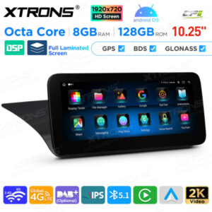 10,25 Zoll Android Octa Core 8GB + 128GB Auto GPS Multimedia Player für Mercedes-Benz E-Klasse W212 / S212 (2013-2014) Lenkra