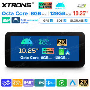 10,25 Zoll Android Octa Core 8GB + 128GB Auto GPS Multimedia Player für Mercedes-Benz – QAM1250-03 CPII