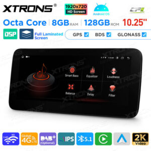 10,25 Zoll Android Octa Core 8GB + 128GB Auto GPS Multimedia Player für Mercedes-Benz – QAM1250-09 CPII