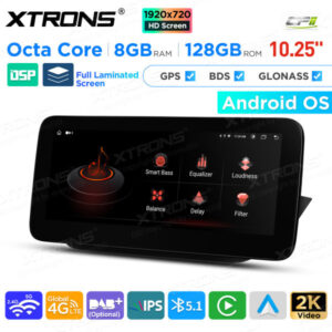 10,25 Zoll Android Octa Core 8GB + 128GB Auto GPS Multimedia Player für Mercedes-Benz B-Klasse W246 (2016-2018) Links fahrend