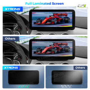 10,25 Zoll Android Octa Core 8GB + 128GB Auto GPS Multimedia Player für Mercedes-Benz B-Klasse W246 (2016-2018) Links fahrend